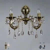 Бра Aria 8818/2 PB Tear drop
