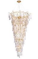 Люстра Crystal Lux REINA SP34 D1200 GOLD PEARL