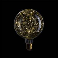 Лампа светодиодная E40 4,5W 2600K шар прозрачный 057-035