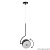 Светильник подвесной Crystal Lux CORRECTO SP9W LED BLACK