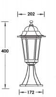 Наземный фонарь PETERSBURG S 79804S W