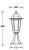 Наземный фонарь PETERSBURG S 79804S W