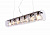 Хрустальная подвесная люстра Lumina Deco Briza LDP 1057-600