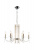 Люстра Crystal Lux AURELIO SP6 GOLD+CHROME/TRANSPARENT