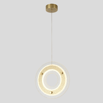 Светильник подвесной Crystal Lux DIEGO SP25W LED BRASS