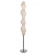 Торшер Lumina Deco Signia LDF 6833-2 CHR+WT