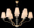 Люстра Crystal Lux ARMANDO SP6+6 GOLD