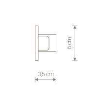 Заглушка Profile Recessed Dead End Cap 8975