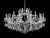 Люстра Crystal Lux HOLLYWOOD SP12+6 CHROME