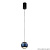 Светильник подвесной Crystal Lux CARO SP LED BLUE