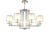 Люстра Crystal Lux NICOLAS SP-PL8 NICKEL/WHITE