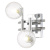 Бра Crystal Lux LUXURY AP2 CHROME Бра Crystal Lux LUXURY AP2 CHROME