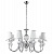 Люстра Crystal Lux ALMA WHITE SP-PL8