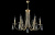 Люстра Crystal Lux VICTORIA SP6 GOLD/AMBER