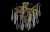 Люстра Crystal Lux REINA PL5 D600 GOLD PEARL