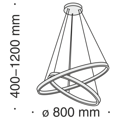 Подвесной светильник Maytoni MOD058PL-L74B4K