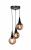 Подвесной светильник Lumina Deco Rocherro LDP 11191-3 BK