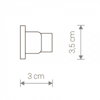 Заглушка Profile Dead End Cap 9458