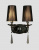 Бра Lumina Deco Fabione LDW 1200-2W BK