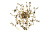 Бра Crystal Lux GARDEN AP-PL3 D400 GOLD Бра Crystal Lux GARDEN AP-PL3 D400 GOLD